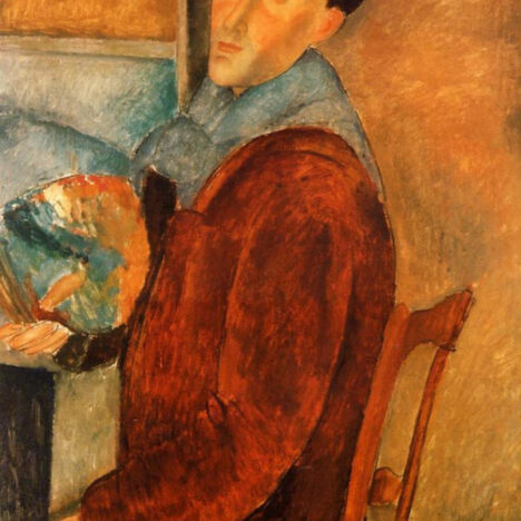 Modigliani all’interno della mostra di Chicco Calleri, attraverso lo stesso filo conduttore della grande Arte