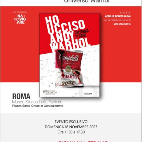 ROMA – Pubblico numeroso e attento per la presentazione del romanzo di Giovanna Strano HO UCCISO ANDY WARHOL